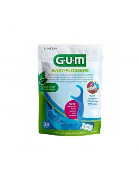 Gum Sunstar Easy-Flossers + Fluoride & Vitamin E 30τμχ