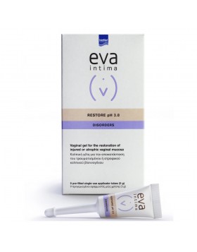 Intermed Eva Intima Restore Κολπική Επουλωτική Γέλη για Τραυματισμούς ή Ήπια Ατροφία, 9τεμ
