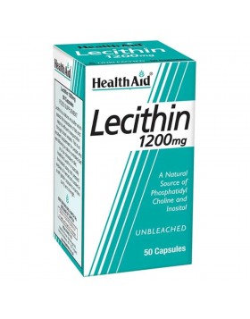 Health Aid Lecithin 1200mg (unbleached) capsules 50's