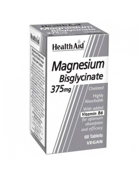 Health Aid Magnesium Bisglycinate 375mg 60tabs