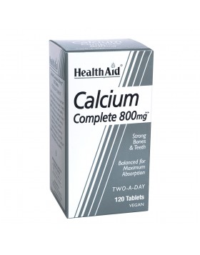 Health Aid Balanced Calcium Complete 800mg tablets 120's