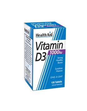 Health Aid Vitamin D3 1000iu 120tabs