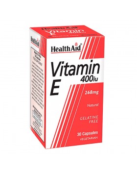 Health Aid Vitamin E 400iu Natural 60 Capsules