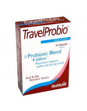 Health Aid Travel Probio 15vcaps