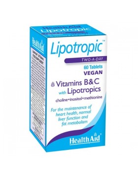 Health Aid Lipotropics with B & C Prolonged Release tablets 60's