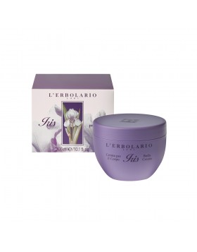 L'Erbolario Iris Κρέμα Σώματος 300ml – Ενυδατική & Αρωματική Κρέμα με Ίριδα