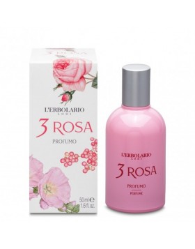 L'Erbolario 3 Rosa Άρωμα 50ml – Λουλουδένιο & Σαγηνευτικό