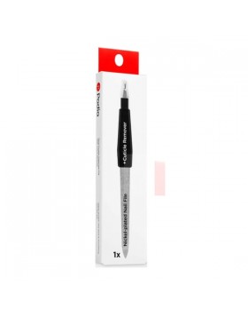 Podia Nickel-Plated Nail File & Cuticle Remover Μεταλλική Λίμα Διπλής όψης 1τμχ