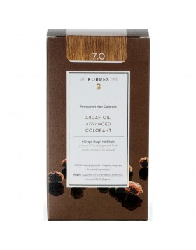 Korres Argan Oil Advanced Colorant 7.0 Blonde Natural – Ξανθό Φυσικό (50ml)