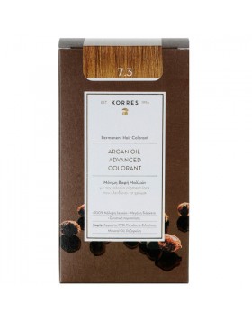 Korres Argan Oil Advancd Colorant 7.3 Blonde Honey - Ξανθό Μελί (50ml)
