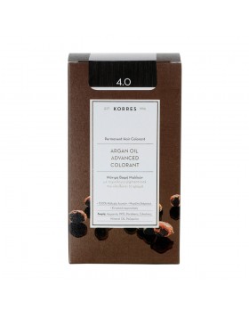 Korres Argan Oil Advanced Colorant 4.0 Καστανό Φυσικό 