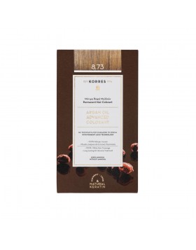 Korres Argan Oil Advanced Colorant 8.73 - Χρυσή Καραμέλα 