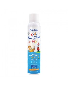 Frezyderm Kids Sun Care SPF 50+ Wet Skin Spray – Παιδικό Αντηλιακό Σπρέι για Βρεγμένο Δέρμα, 200 ml