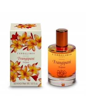 L'Erbolario Frangipani Άρωμα 50ml – Εξωτικό, θηλυκό και φλοράλ eau de parfum με νότες φρατζιπάνι και λευκών λουλουδιών