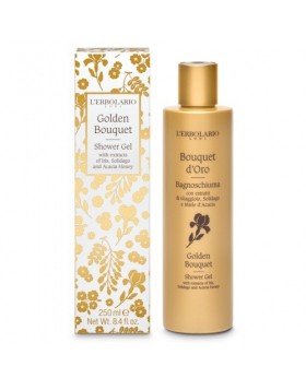 L’Erbolario Bouquet d' Oro Shower Gel 250ml – Ολοκληρωμένη Floral Λάμψη & Φροντίδα