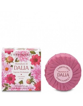 L'Erbolario Dalia Sapone Profumato Αρωματικό Σαπούνι 100g – Λουλουδένια Φρεσκάδα για το Δέρμα