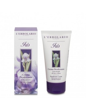 L'Erbolario Iris Αποσμητική Κρέμα 50ml – Απαλή & Αρωματική Προστασία