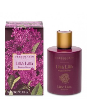 L'Erbolario Lilla Lilla Αφρόλουτρο 300ml - Φρέσκο & Απαλό Λουλουδάτο Άρωμα Λίλα για Καθημερινή Περιποίηση