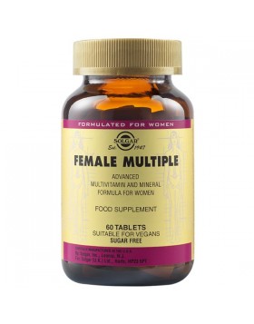 Solgar Female Multiple 60 Δισκία – Πολυβιταμινούχο Συμπλήρωμα για Γυναίκες