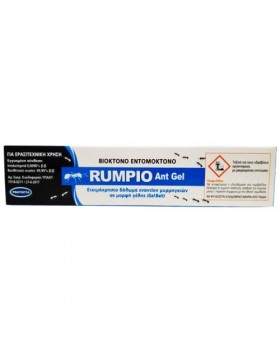 Protecta Rumpio Ant Gel, Βιοκτόνο Εντομοκτόνο Ετοιμόχρηστο Δόλωμα Για Τα Μυρμήγκια Σε Μορφή Γέλης 10gr