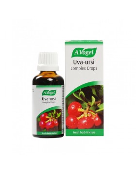 A.Vogel Uva-Ursi 50ml. Βάμμα Αρκτοστάφυλου & Εχινάκειας Ιδανικό για Περιπτώσεις Ουρολοιμώξεων