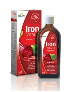 Hubner Iron Vital F 250ml – Υγρός Σίδηρος για Ενέργεια & Ζωτικότητα