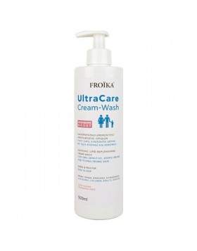 Froika Ultra Care Cream Wash 500ml Καταπραϋντικό Κρεμοντούς για Πολύ Ξηρό & Ευαίσθητο Δέρμα με Τάση Ατοπίας & Κνησμού 