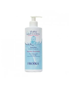 Froika Baby Shampoo & Bath 400 ml – Απαλό Βρεφικό Σαμπουάν & Αφρόλουτρο για Μαλλιά, Σώμα & Μάτια