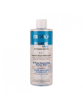 Froika Hyaluronic Moist Bi-Phase Water 400ml – Διφασικό Νερό Καθαρισμού Προσώπου, Ματιών & Χειλιών