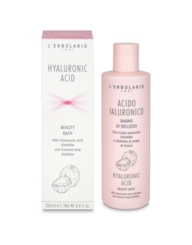 L'Erbolario Hyaluronic Acid Beauty Bath 250ml – Ενυδατικό αφρόλουτρο με υαλουρονικό οξύ για απαλό και λαμπερό δέρμα