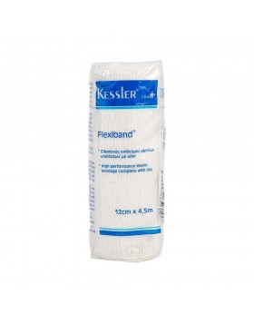 Kessler Flexiband Ελαστικός Επίδεσμος 12x4.50cm – Στήριξη & Συμπίεση για τραυματισμούς και αθλητικές κακώσεις