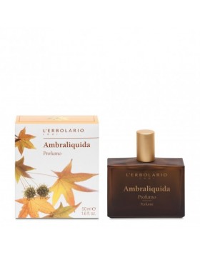 L'Erbolario Ambraliquida Άρωμα Unisex 50ml — Ζεστό & Αισθησιακό Άρωμα με Κεχριμπάρι