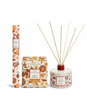 L'Erbolario Bacche Fiori Legni Αρωματικό Χώρου με Ξύλινα Στικ 200ml