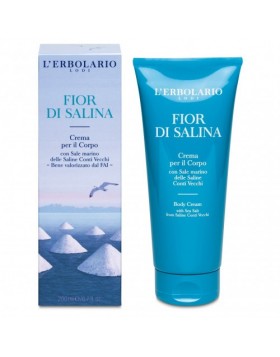 L'Erbolario Fior di Salina Κρέμα Σώματος 200ml - Ενυδάτωση και Φρεσκάδα για το Δέρμα
