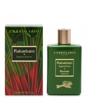 L'Erbolario Rabarbaro Αφρόλουτρο 250ml – Δροσερό αφρόλουτρο με ρεβέντι και πορτοκάλι για αναζωογόνηση και ήπιο καθαρισμό