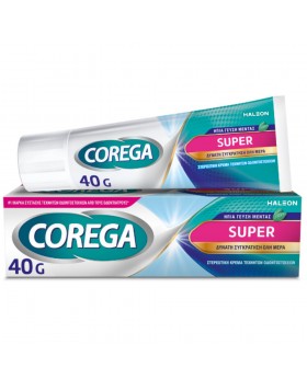 Corega Super Στερεωτική Κρέμα για Τεχνητή Οδοντοστοιχία 40gr