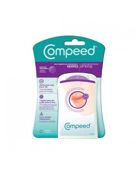Compeed Επιθέματα για Επιχείλιο Έρπητα 15τμχ – Διακριτική & Άμεση Ανακούφιση