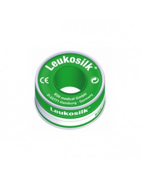 Leukoplast Leukosilk Αυτοκόλλητη Eπιδεσμική Tαινία 1,25cm x 4,6m, 