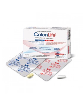Bionat ColonLife Συμπλήρωμα Διατροφής με Βουτυρικό οξύ και Προβιοτικά για Ευερέθιστο Έντερο 10 tabs & 10 caps, 1σετ