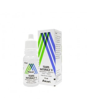 Alcon Tears Naturale II Οφθαλμικές Σταγόνες σε Διάλυμα 15 ml