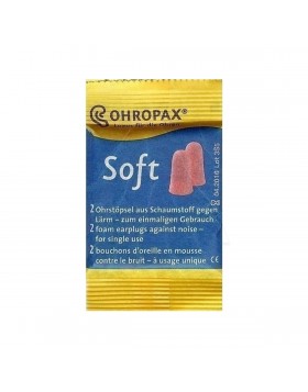 Ohropax Soft Ωτοασπίδες 2τμχ – Αφρώδεις για Ήσυχο & Ξέγνοιαστο Ύπνο