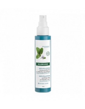 Klorane Anti-Pollution Purifying Mist with Aquatic Mint Σπρέι Μαλλιών για Καθαρισμό & Αποτοξίνωση από τους Ρύπους με Υδάτινη Μέντα 100ml