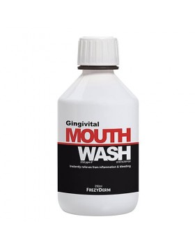 Frezyderm Gingivital Mouthwash – Στοματικό Διάλυμα για Προστασία από Ουλίτιδα & Τερηδόνα, 250 ml