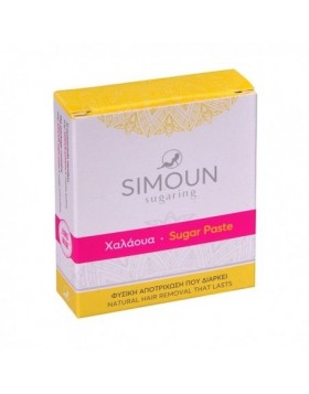 Simoun Χαλάουα Sugaring 60 g – Φυσική Αποτρίχωση Μακράς Διάρκειας & Απαλό Δέρμα