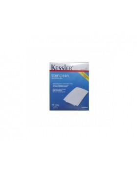 Kessler Stericlean Γάζες Αποστειρωμένες 15×30cm – 12τμχ