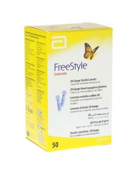 Freestyle Lancets 50 Βελόνες Μέτρησης Σακχάρου