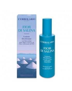 L'Erbolario Fior di Salina Αποσμητική Λοσιόν 100ml - Φυσικό Άρωμα και Αναζωογόνηση