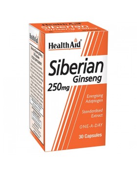 Health Aid Siberian Ginseng 250mg 30caps