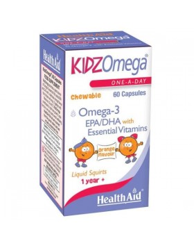 Health Aid Kidz Omega 3 (EPA/DHA) 60chew.caps