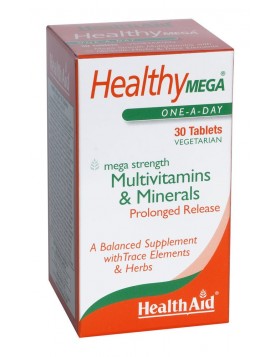 Health Aid Healthy Mega Multivitamin & Minerals 30 ταμπλέτες